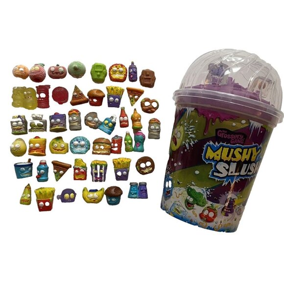 Grossery Gang Mushy Slushie Ice Cubes LOT of 50 Exclusive Figures Rares - Picture 1 of 4